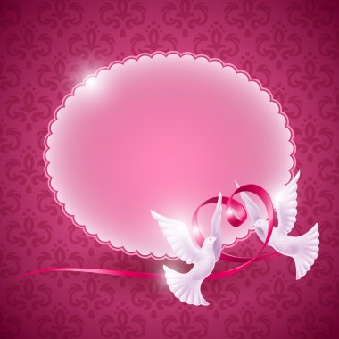 Background on the topic of love clipart