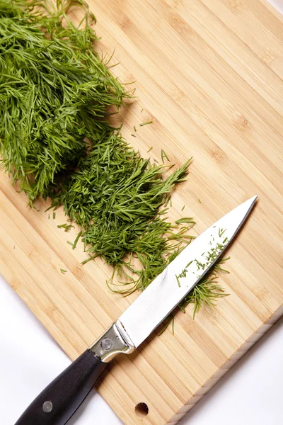 stock image Cut dill