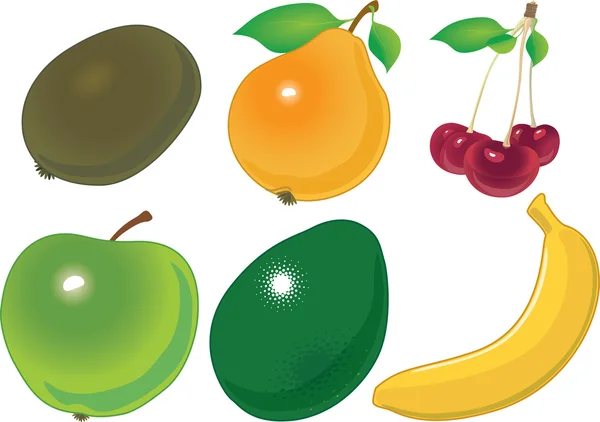 Φρούτα & μούρο — Διανυσματικό Αρχείο