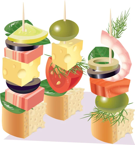 Canape — Stock Vector