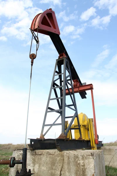 Olja pump jack — Stockfoto