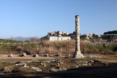 Ruins of Temple of Artemis clipart
