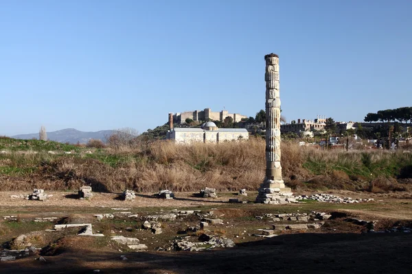 Ερείπια του ναού της Αρτέμιδος — Φωτογραφία Αρχείου