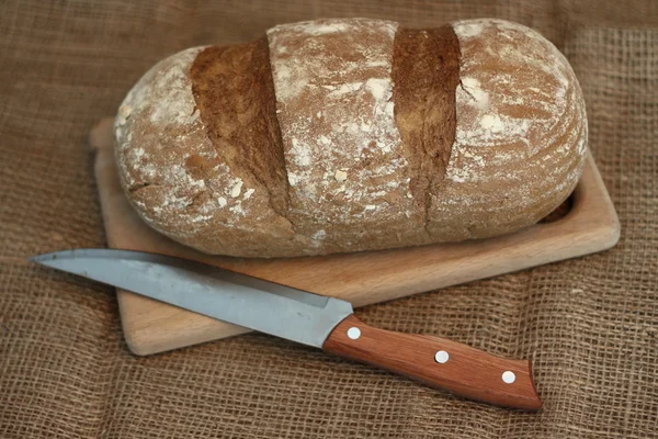 Siyah çavdar ekmeği — Stok fotoğraf