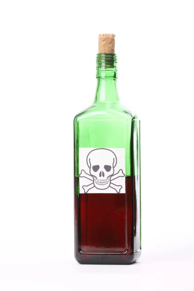 Butelkę trucizny — Zdjęcie stockowe