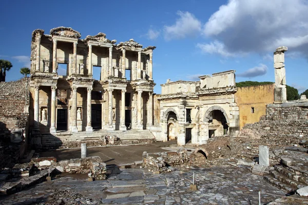Library of Celsus — Stock Photo, Image