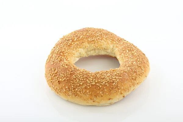 Sesame bagel — Stock Photo, Image