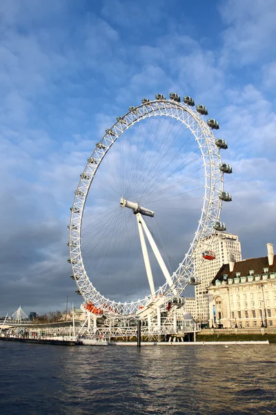 Vista del London Eye — Foto de Stock