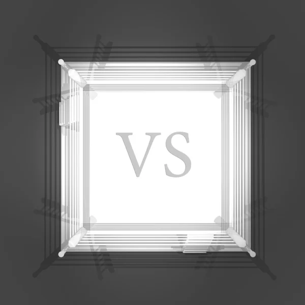 Fondo de anillo de boxeo - 3d renderizar alta resolución —  Fotos de Stock