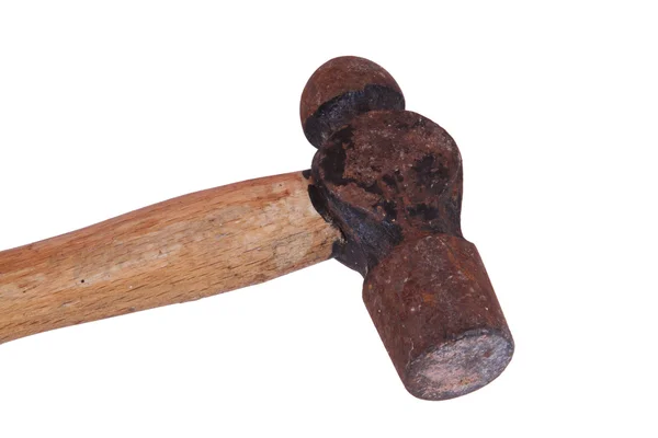 Vieux marteau rouillé . — Photo