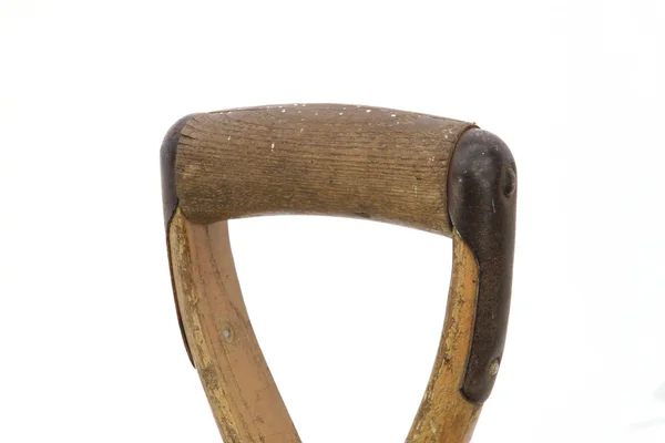 Деревянная лопата или вилка — стоковое фото