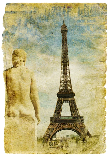 France- retro style picture — Stock Photo, Image