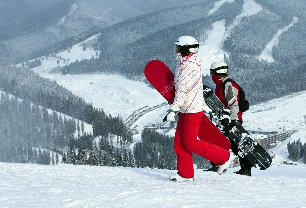 Preparation of on snowboards