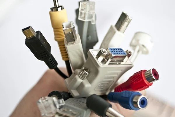 Dial-up of adapters — Stock Photo, Image
