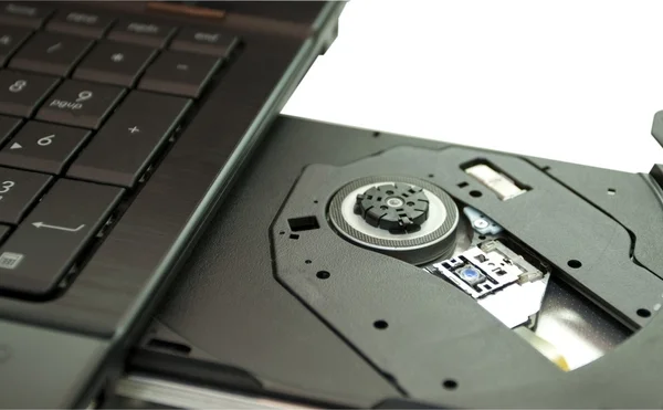 Writing down a drive of disks — Stock Photo, Image