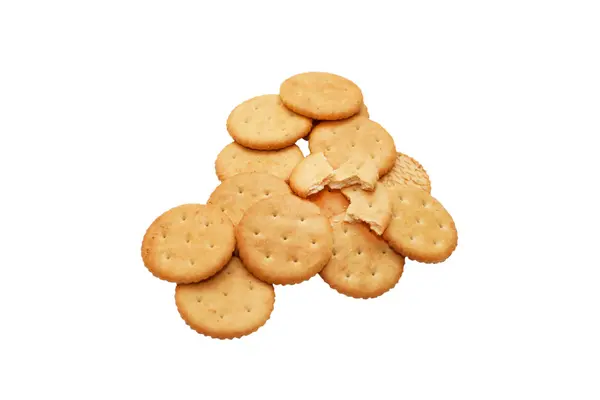 Spannmål cookies - en knäckt — Stockfoto