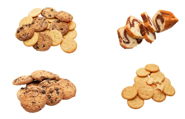 異なる菓子店、甘い製品 - クッキー — ストック写真