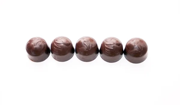 Σοκολάτες με ένα κεράσι γέμιση — Φωτογραφία Αρχείου