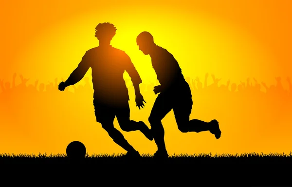Zagraj w piłkę nożną — Wektor stockowy