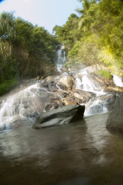 Самуї водоспади — стокове фото