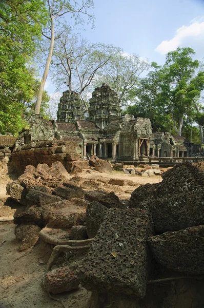 Em templos de Angkor — Fotografia de Stock
