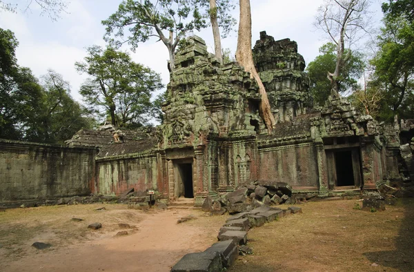 In Tempeln von Angkor — Stockfoto