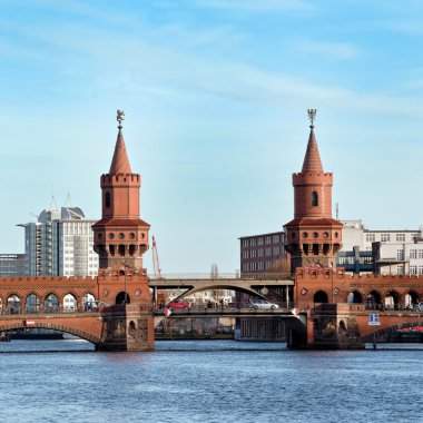 Bridge in Berlin - Kreusberg - Germany clipart