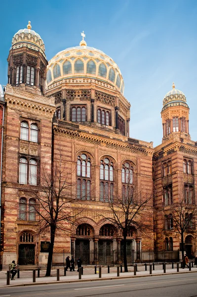 Berlijn Oudnieuwe Synagoge - Duitsland — Stockfoto