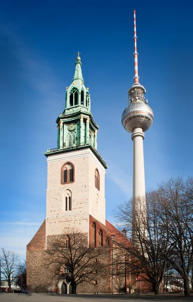 Torre de TV en Berlín - Alemania —  Fotos de Stock