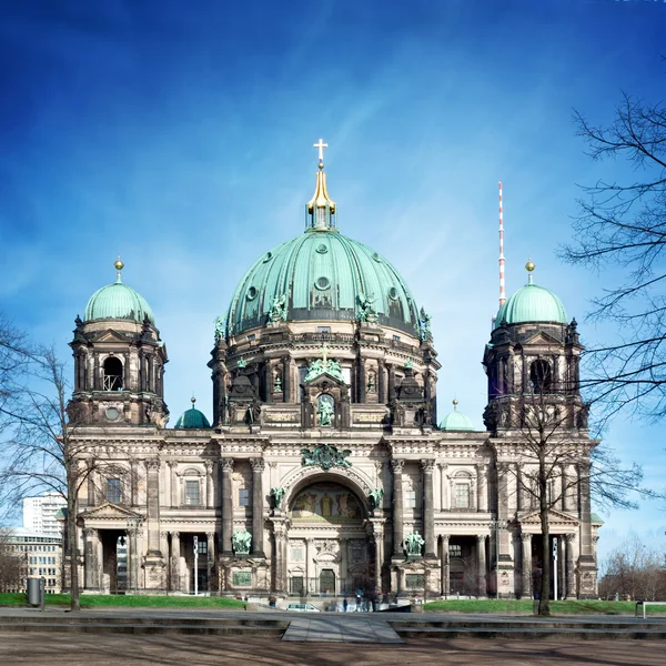 De kathedraal van Berlijn - berliner dom - Duitsland — Stockfoto