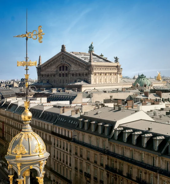 オペラ ・ ガルニエ - パリ - フランス — ストック写真