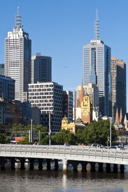 Melbourne şehir - victoria - Avustralya