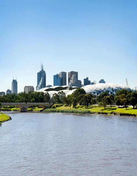 Melbourne şehir - victoria - Avustralya — Stok fotoğraf