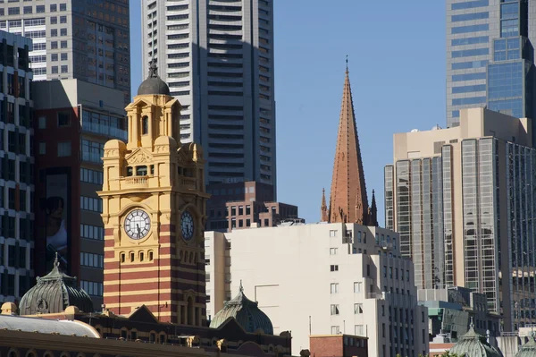 Melbourne city - victoria - Australië — Stockfoto