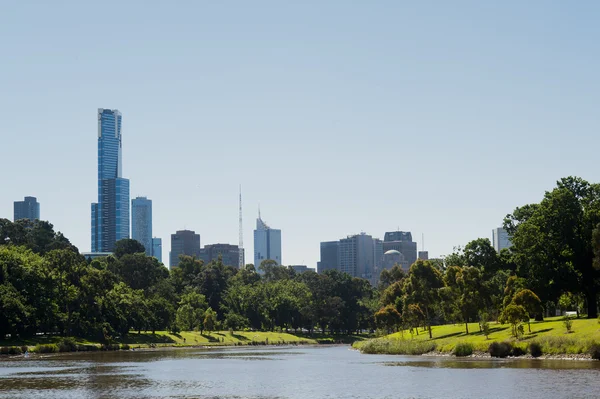 Melbourne cidade - Victoria - Austrália — Fotografia de Stock
