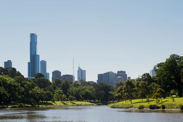 Melbourne città - Victoria - Australia — Foto Stock