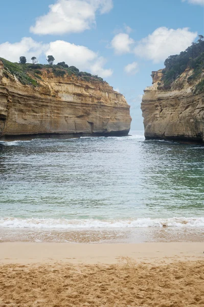 Na velké ocean road, Austrálie — Stock fotografie