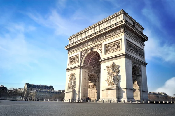 Тріумфальна арка - Париж - Франції — стокове фото