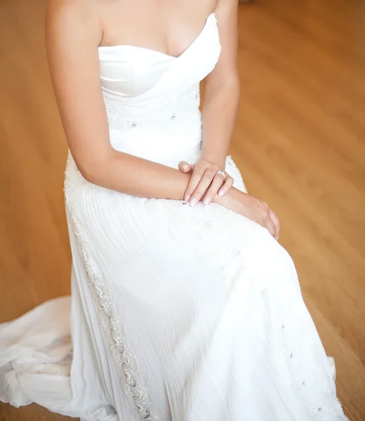 白いドレスの花嫁 — ストック写真