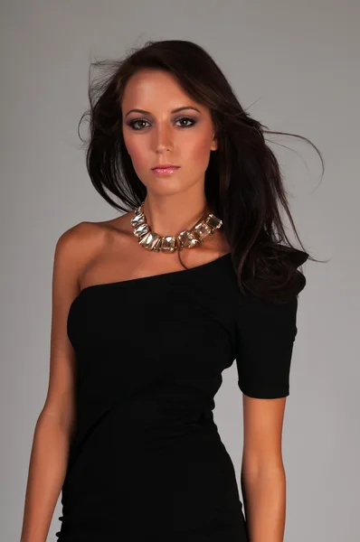 Kleines schwarzes Kleid — Stockfoto