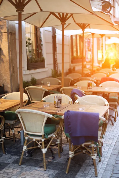 Café callejero — Foto de Stock