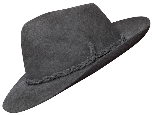 Bruin cowboy hoed, zijaanzicht — Stockfoto