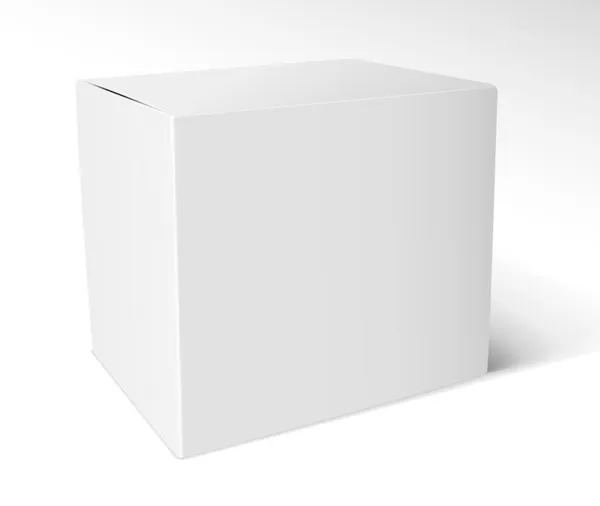 Plantilla caja — Vector de stock