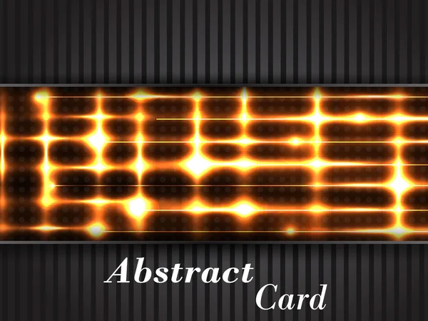Digital card — Stock Vector