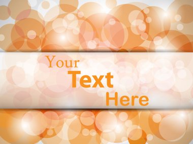 Orange template clipart