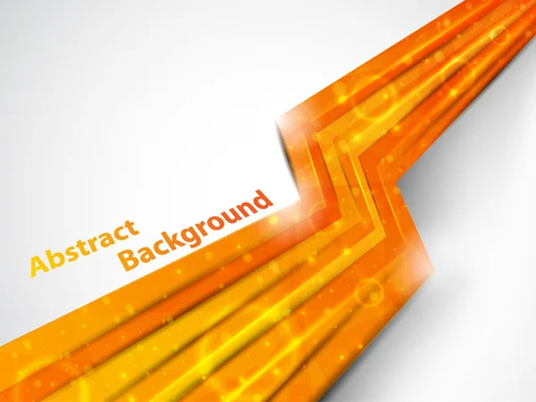 Orangefarbene Linie — Stockvektor
