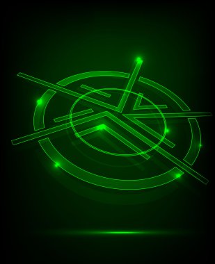 Green symbol clipart