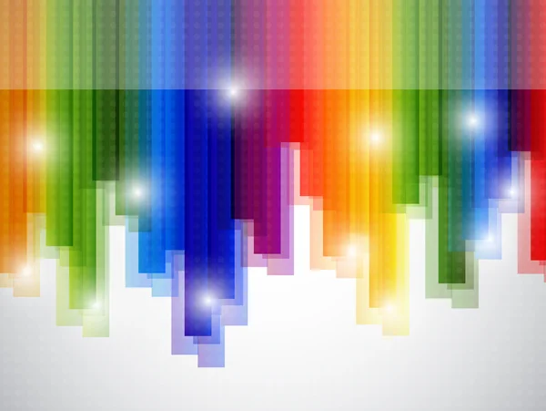 Affiche colorée — Image vectorielle
