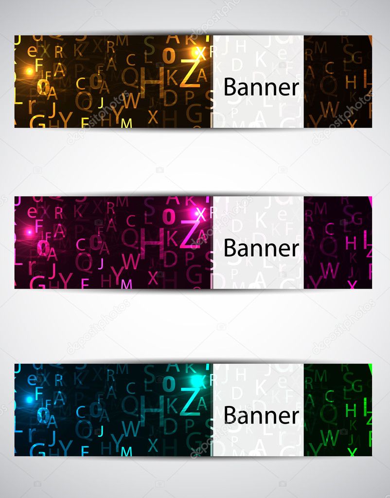 Set banners