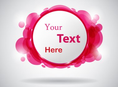 Pink frame clipart